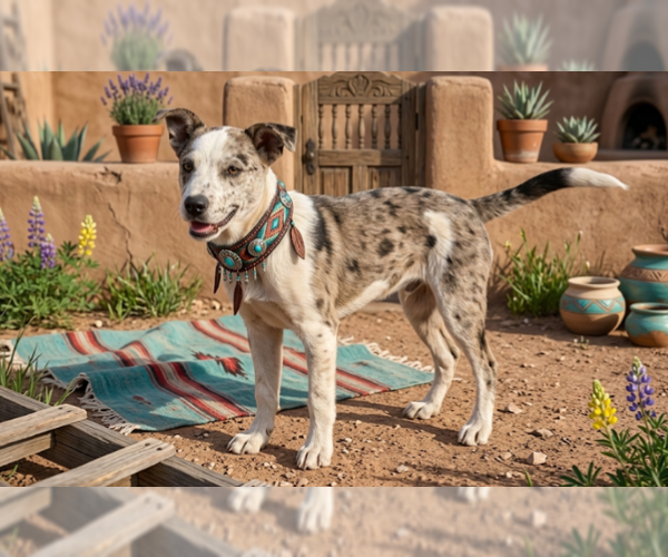 Medium Photo #1 Australian Shepherd-Unknown Mix Puppy For Sale in Pena Blanca, NM, USA