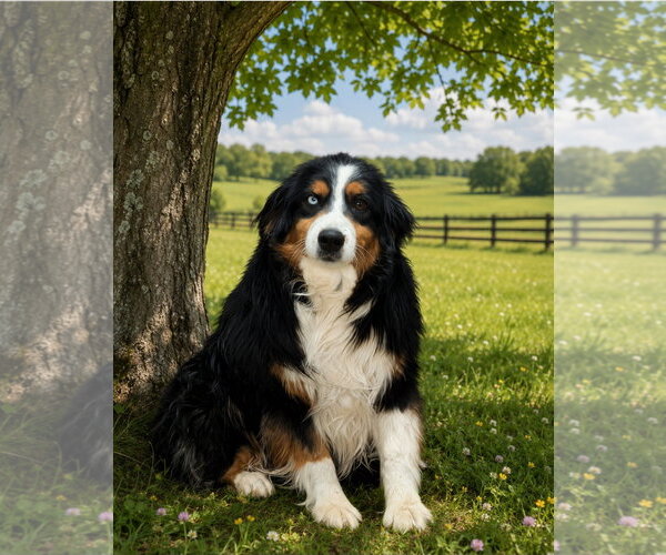 Medium Photo #1 Australian Shepherd Puppy For Sale in Bon Carbo, CO, USA