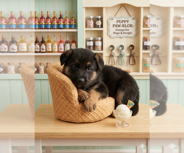 Medium Photo #4 German Shepherd Dog Puppy For Sale in FORDLAND, MO, USA