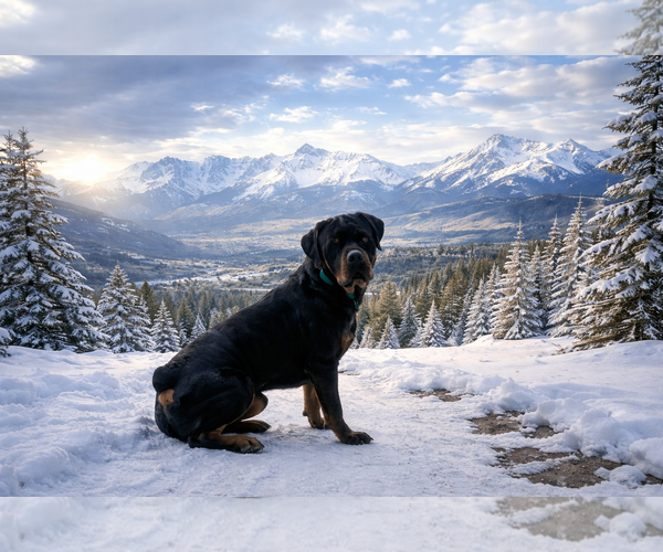 Medium Photo #3 Rottweiler Puppy For Sale in MIDWAY, UT, USA