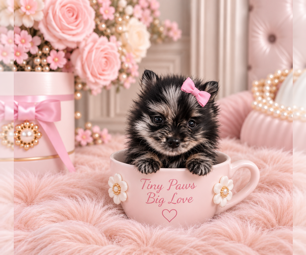 Medium Photo #8 Pomeranian Puppy For Sale in HOMESTEAD, FL, USA