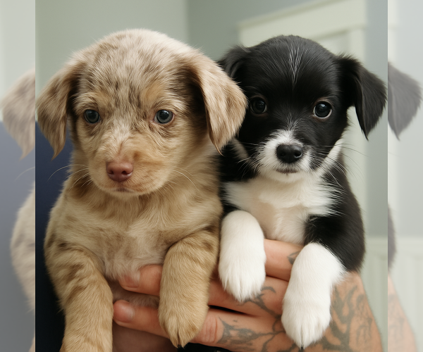 Medium Photo #1 Aussiedoodle-Chihuahua Mix Puppy For Sale in RODNEY, MI, USA