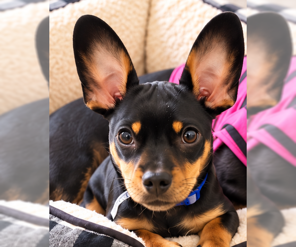 Medium Photo #1 Doxie-Pin Puppy For Sale in Los Angeles, CA, USA
