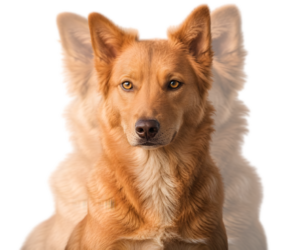 Mother of the Alaskan Husky-German Shepherd Dog Mix puppies born on 06/11/2025