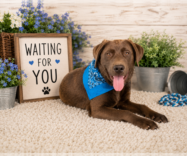 Medium Photo #2 Chocolate Labrador retriever-Unknown Mix Puppy For Sale in Mt. Laurel, NJ, USA