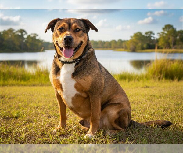 Medium Photo #1 Black Mouth Cur-Unknown Mix Puppy For Sale in Tavares, FL, USA