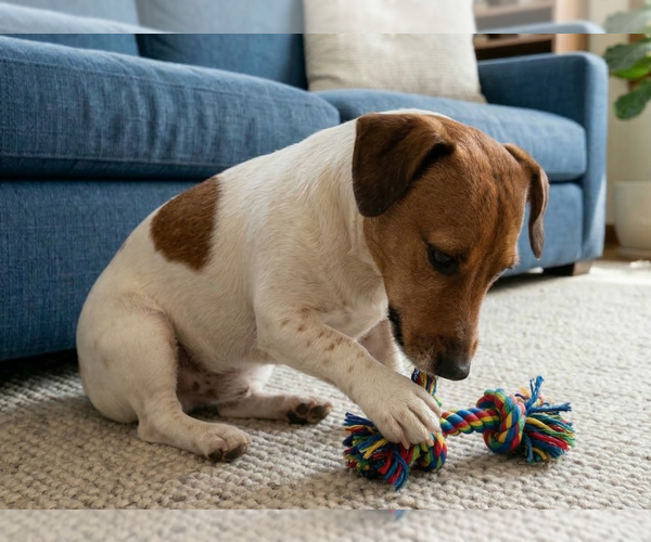 Medium Photo #8 Jack Russell Terrier Puppy For Sale in Grovertown, IN, USA