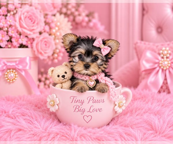 Medium Photo #17 Yorkshire Terrier Puppy For Sale in ORLANDO, FL, USA