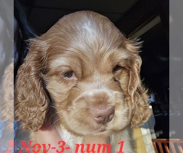 Medium Photo #1 Cocker Spaniel Puppy For Sale in HOLYOKE, MA, USA