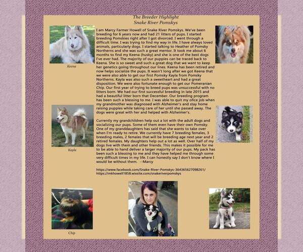 Medium Photo #1  Breeder Profile in BLACKFOOT, ID, USA