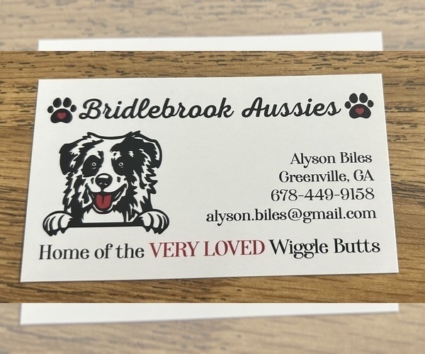 Medium Photo #3  Breeder Profile in GREENVILLE, GA, USA