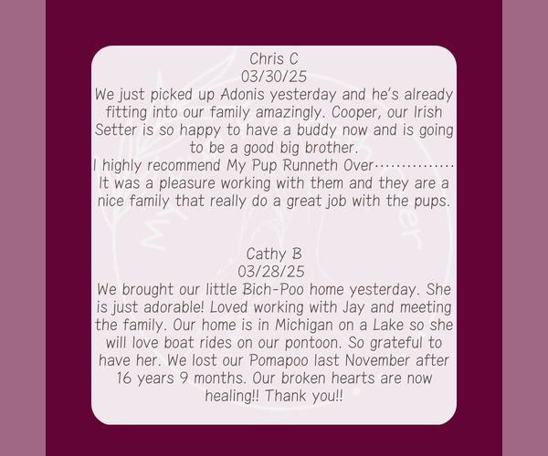 Medium Photo #3  Breeder Profile in GOSHEN, IN, USA