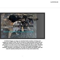 Image of website DeHartDogges