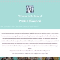Image of website Premio Havanese