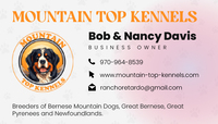 Image of website Mountain Top Kennels LLC