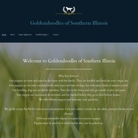 Image of website Goldendoodles of Southern Illinois