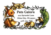 Image of website Pets Galore LLC