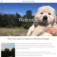 Image of website Cedar Crest Kennel