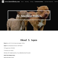 Image of website Harts Elite K9