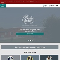 Image of website Doggie Dude Ranch
