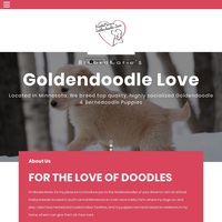 Image of website BrookeMaries Goldendoodle Love