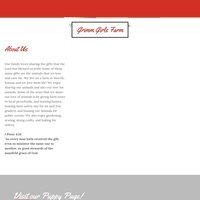 Image of website Grimm Girls Farm
