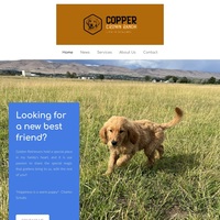 Image of website Copper Crown Ranch LLC