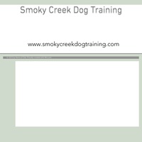 Image of website Smoky Creek Dog Training
