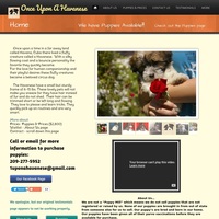 Image of website Once Upon A Havanese