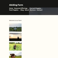 Image of website Abiding Farm