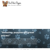 Image of website Paw Palalce Puppies