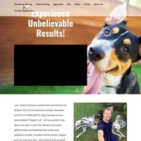 Image of website Lees Dog Training