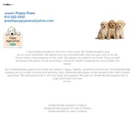Image of website Jewells Puppy Paws