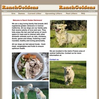 Image of website ranch goldens